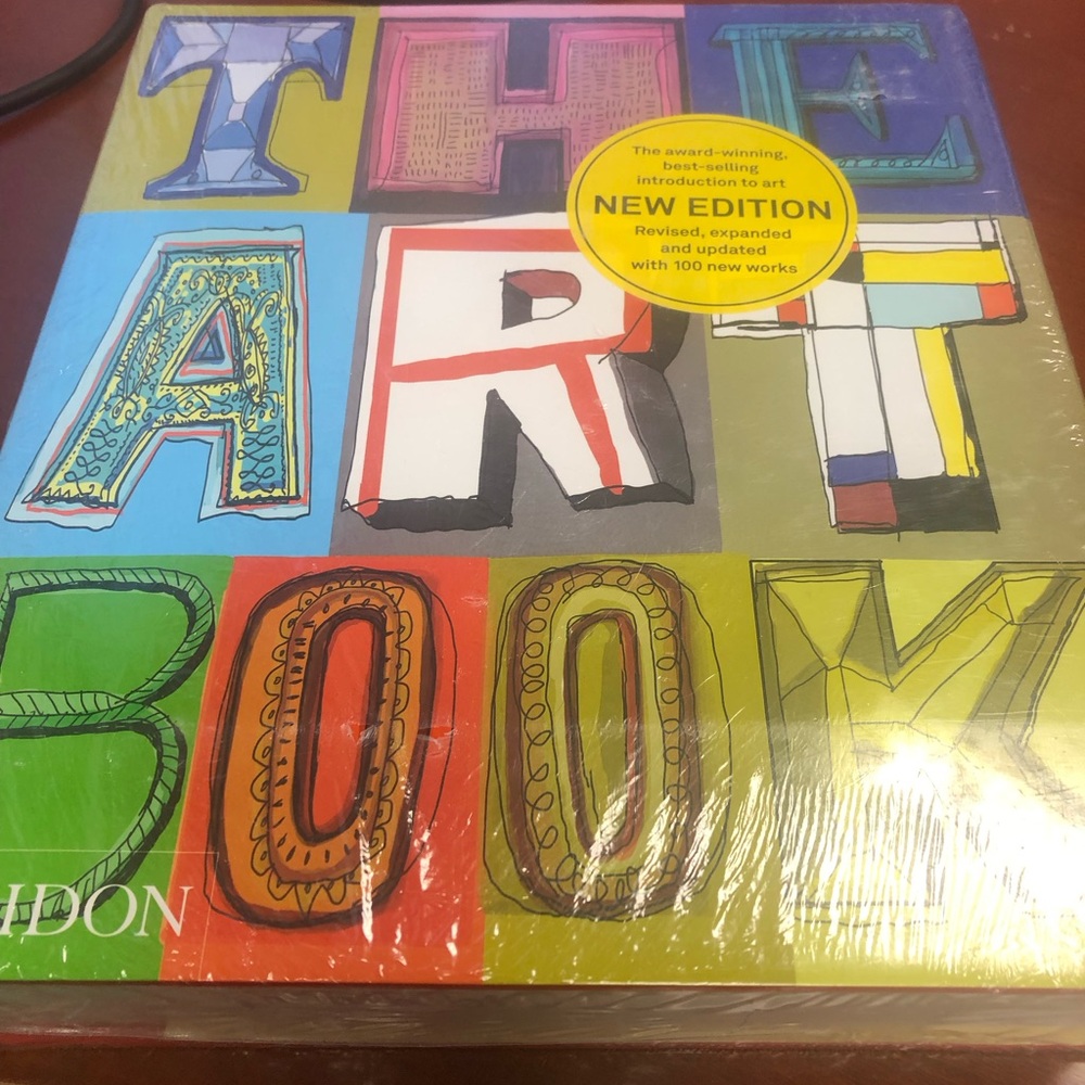The Art Book — Colorful Illustrated Coffee Table Book. large hardcover